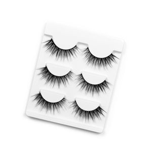 #2. “Ready, Set, Go!"  3D Silk Lash Set