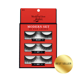 #4. “Ready, Set, Go!"  3D Silk Lash Set